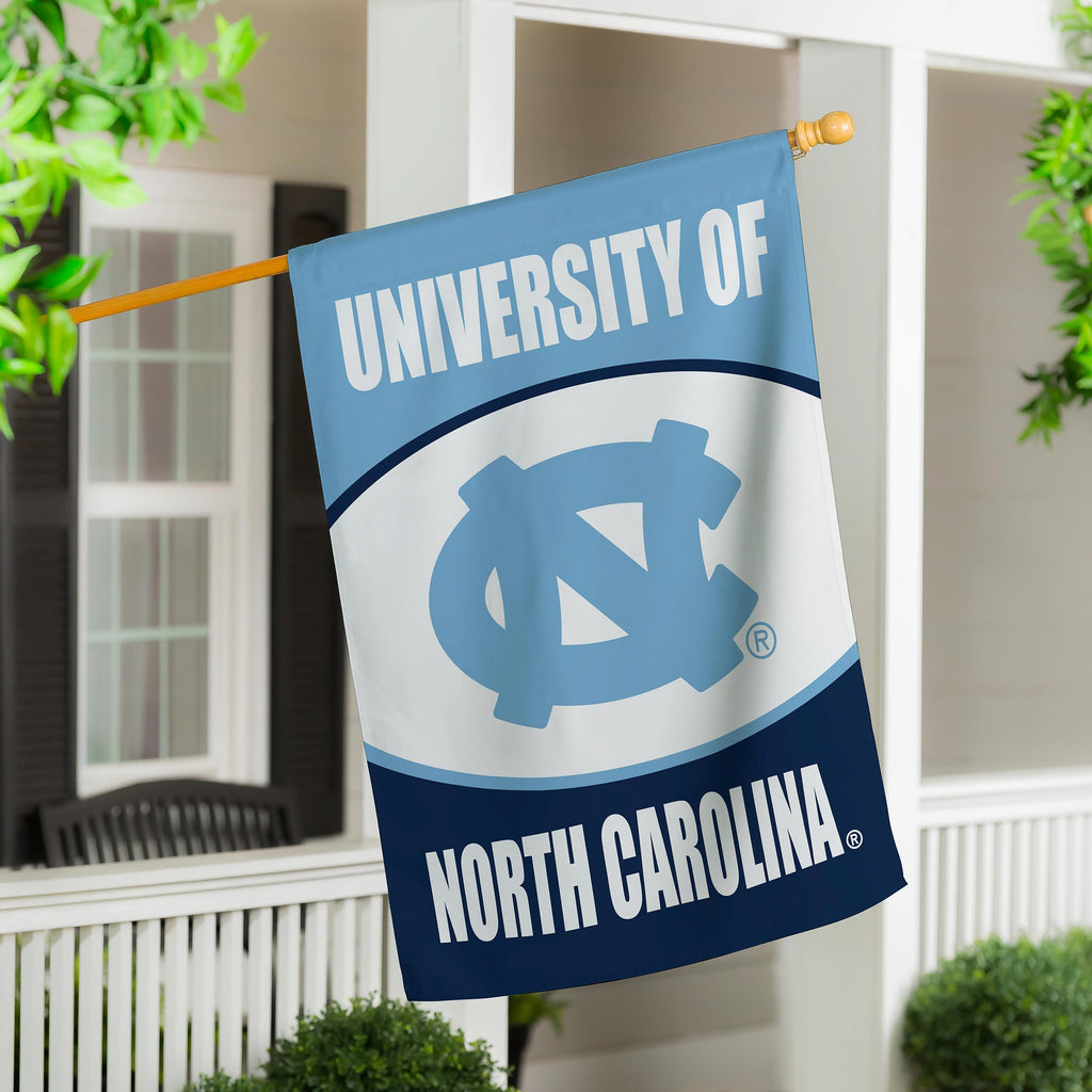 University of North Carolina Suede Flag, House