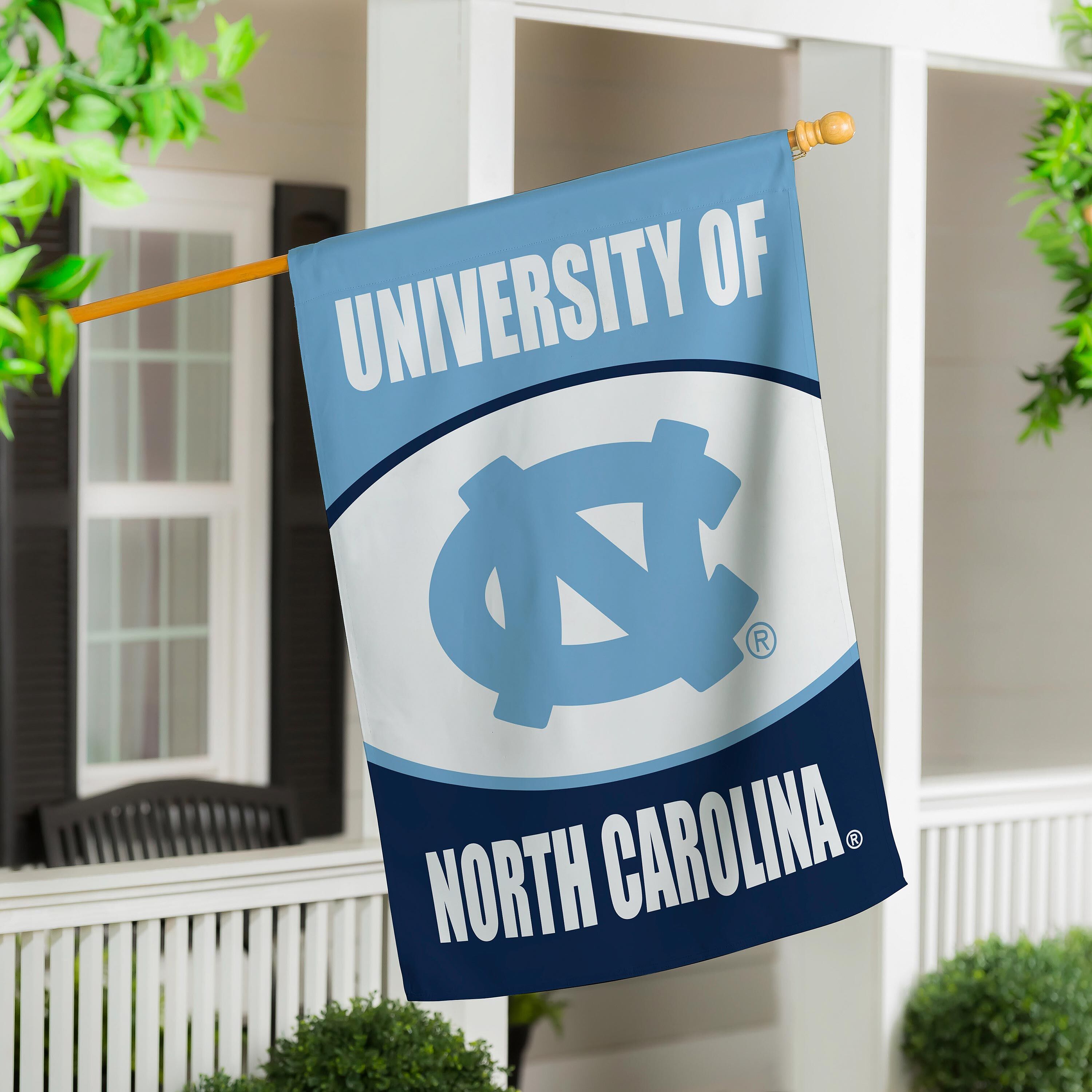 University of North Carolina Suede Flag, House