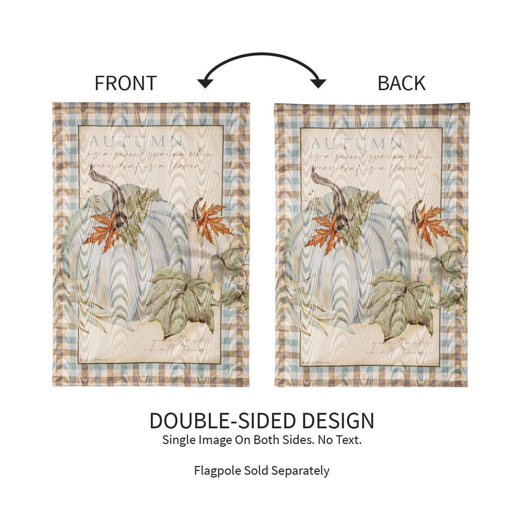 Autumn Harvest Moire Garden Flags