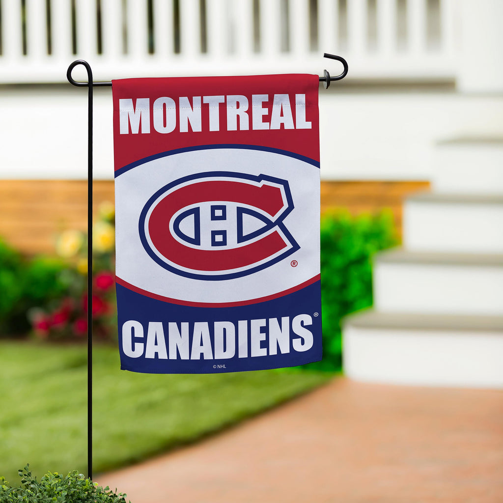 Montreal Canadiens Suede Garden Flag