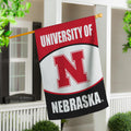 University of Nebraska Suede Flag, House