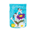 Chickadee Garden Garden Applique Flag