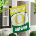University of Oregon Suede House Flag
