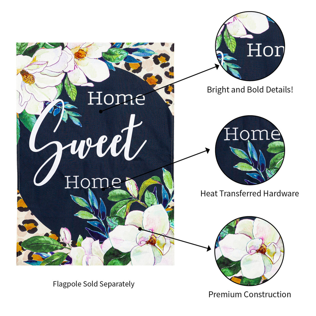 Magnolia Bloom House Linen Flag
