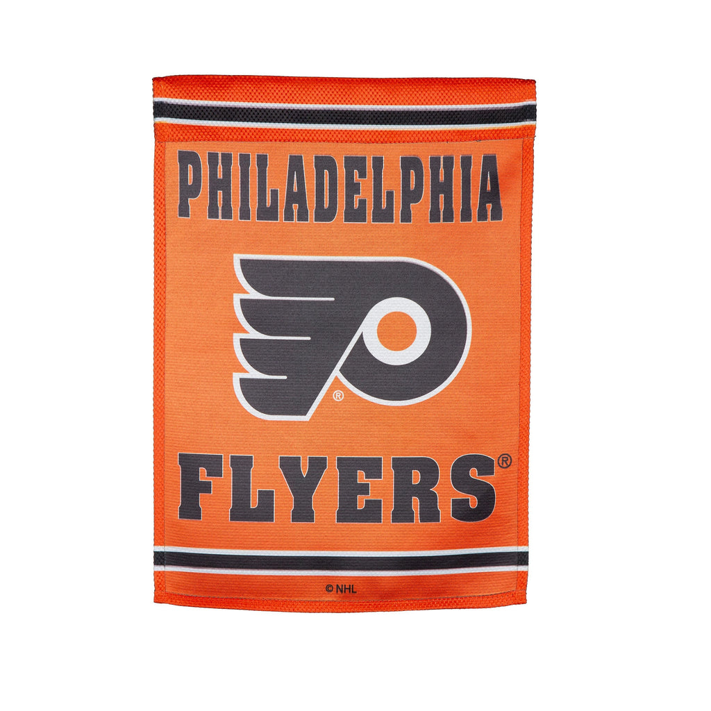 Philadelphia Flyers Embossed Suede Garden Flag