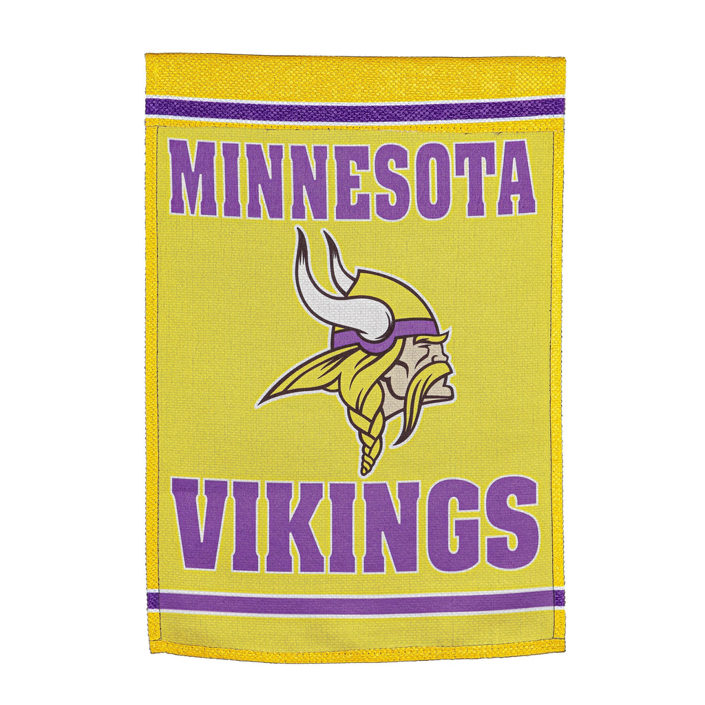Embossed Suede Flag, GDN Size, Minnesota Vikings