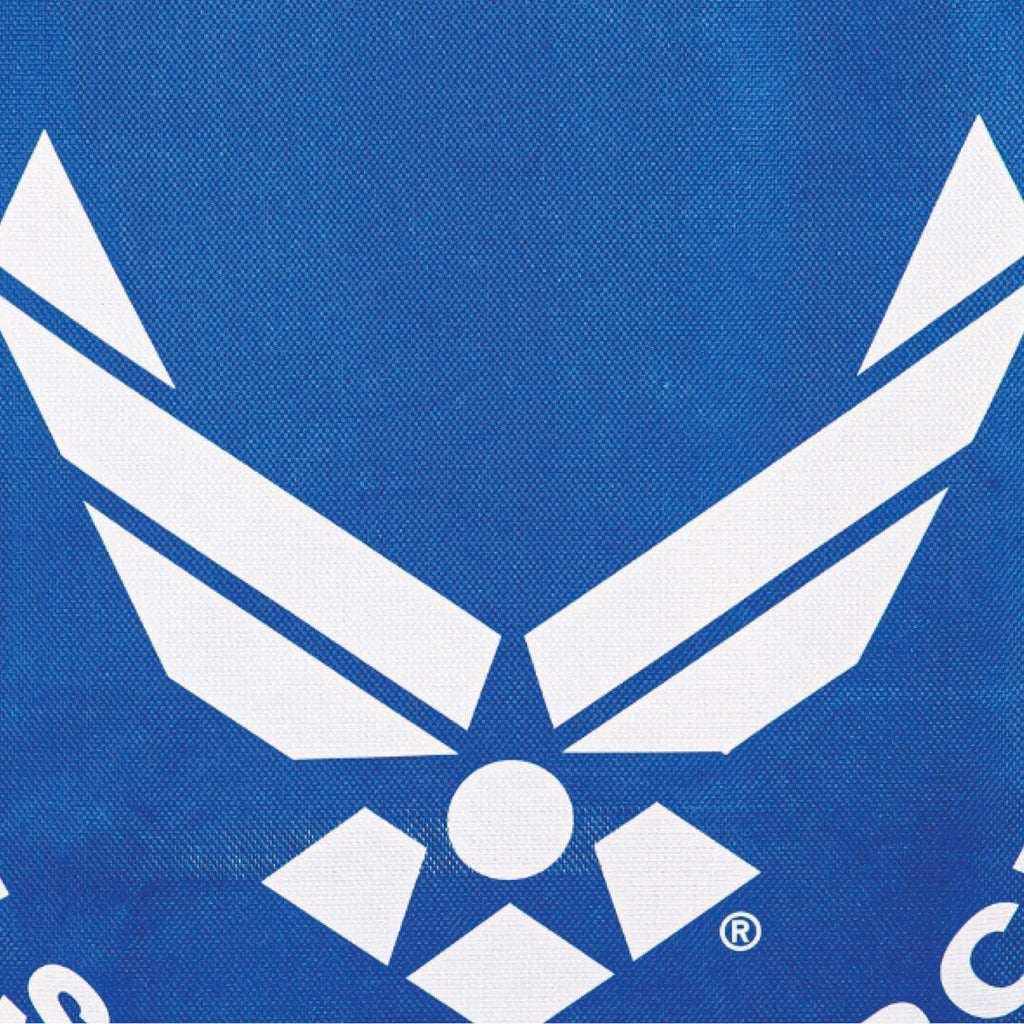 Embossed Suede Flag, GDN Size, Air Force