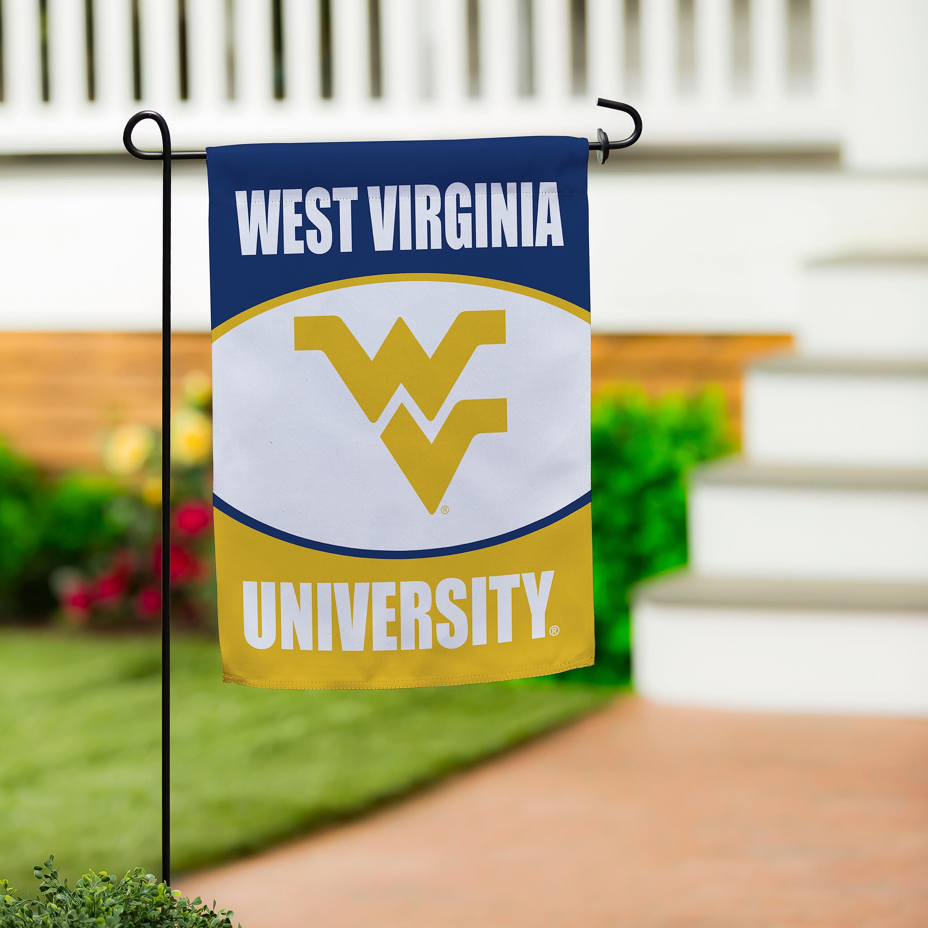 West Virginia University Suede Flag, GDN