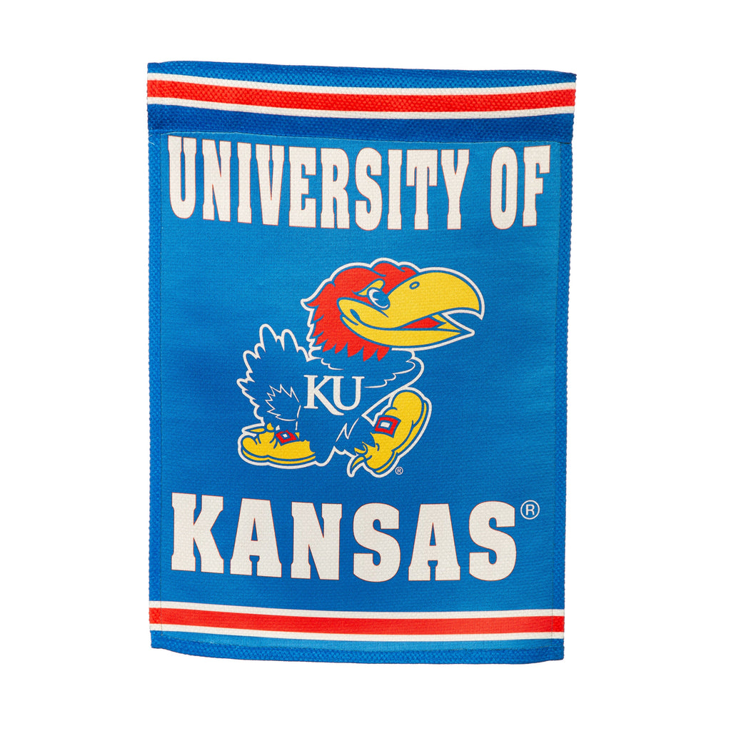 Embossed Suede Flag, GDN Size, University of Kansas