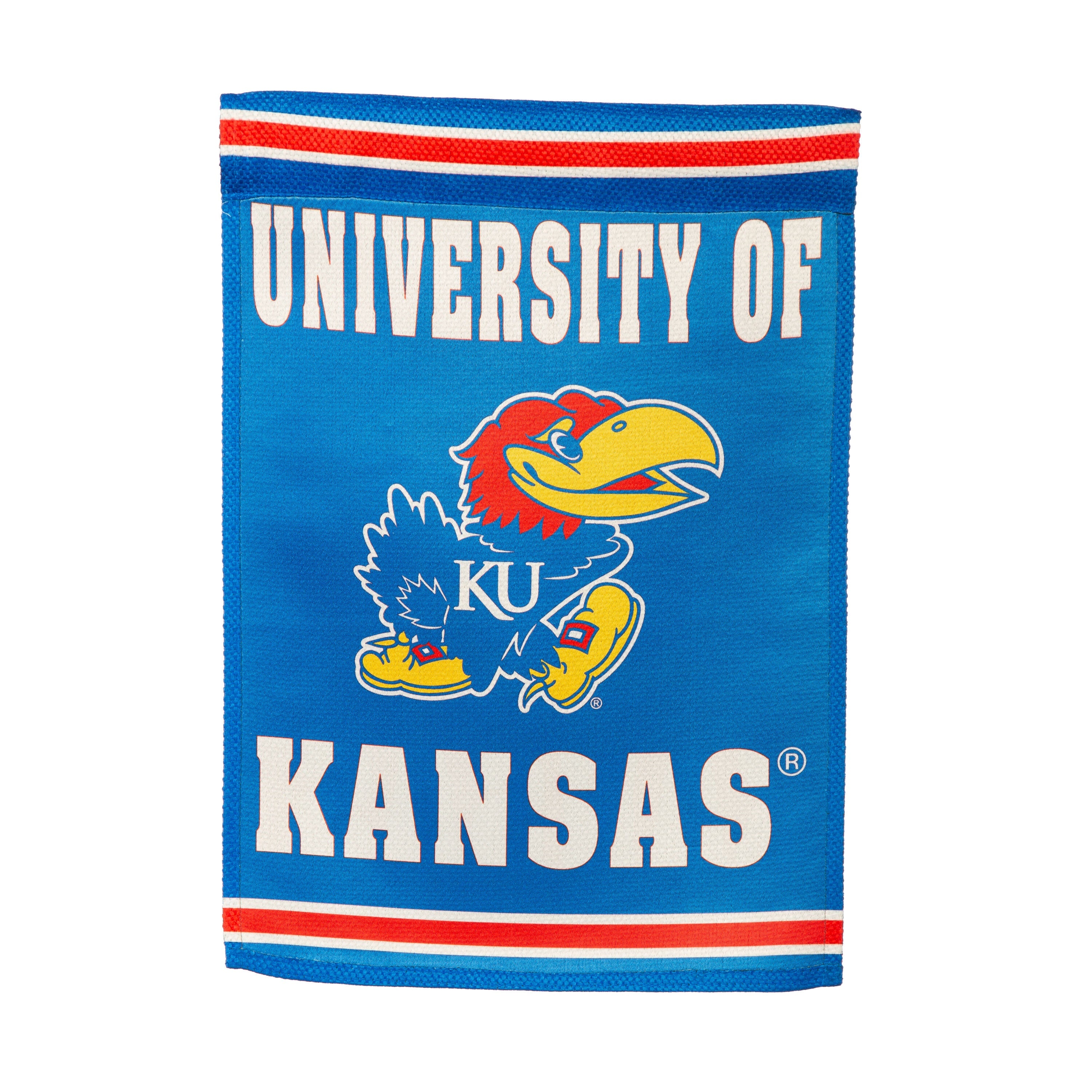 Embossed Suede Flag, GDN Size, University of Kansas