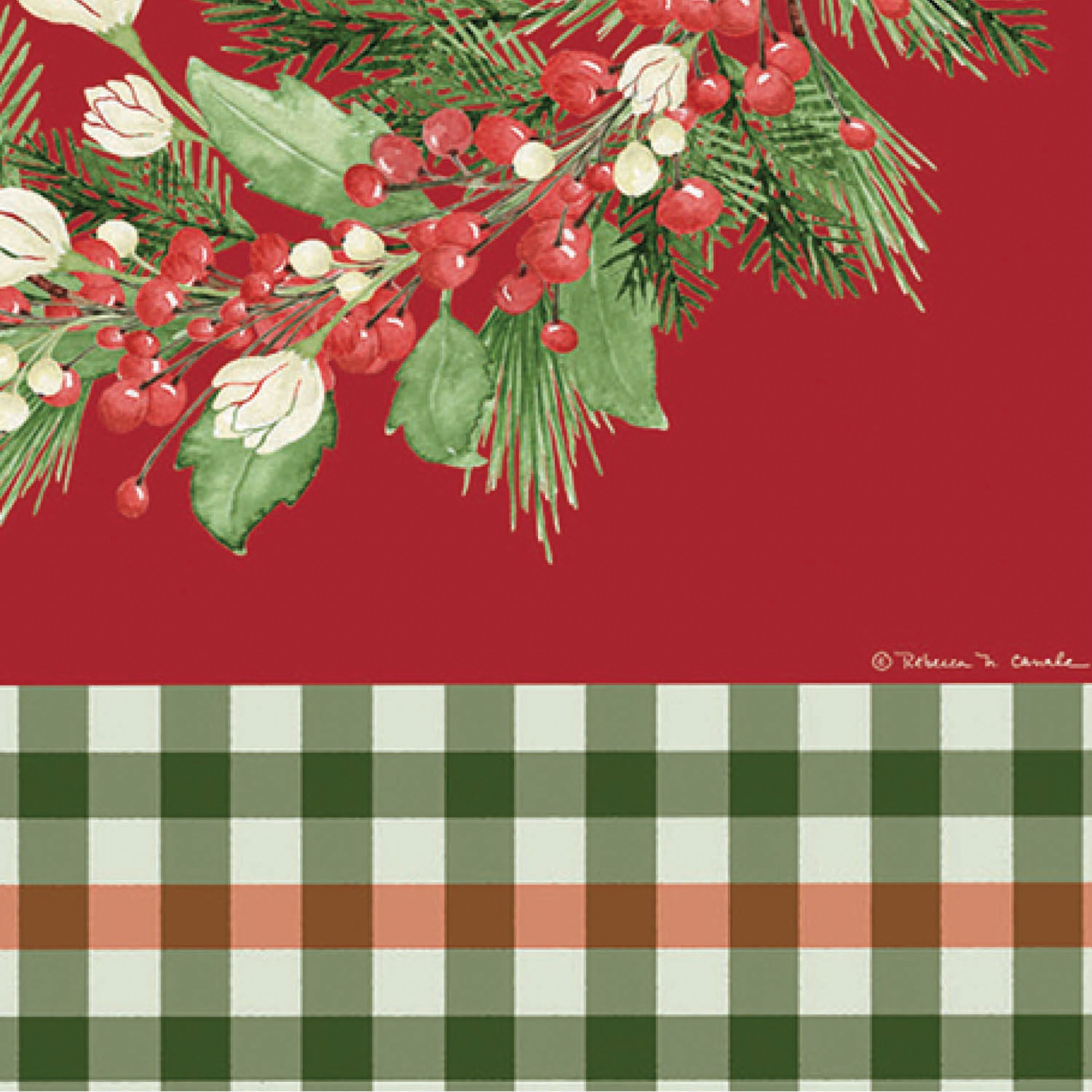 Tis the Season Wreath Burlap Garden Flag