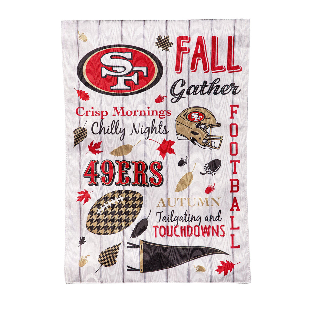 San Francisco 49ers, Moire Flag, GDN, Fall Seasonal