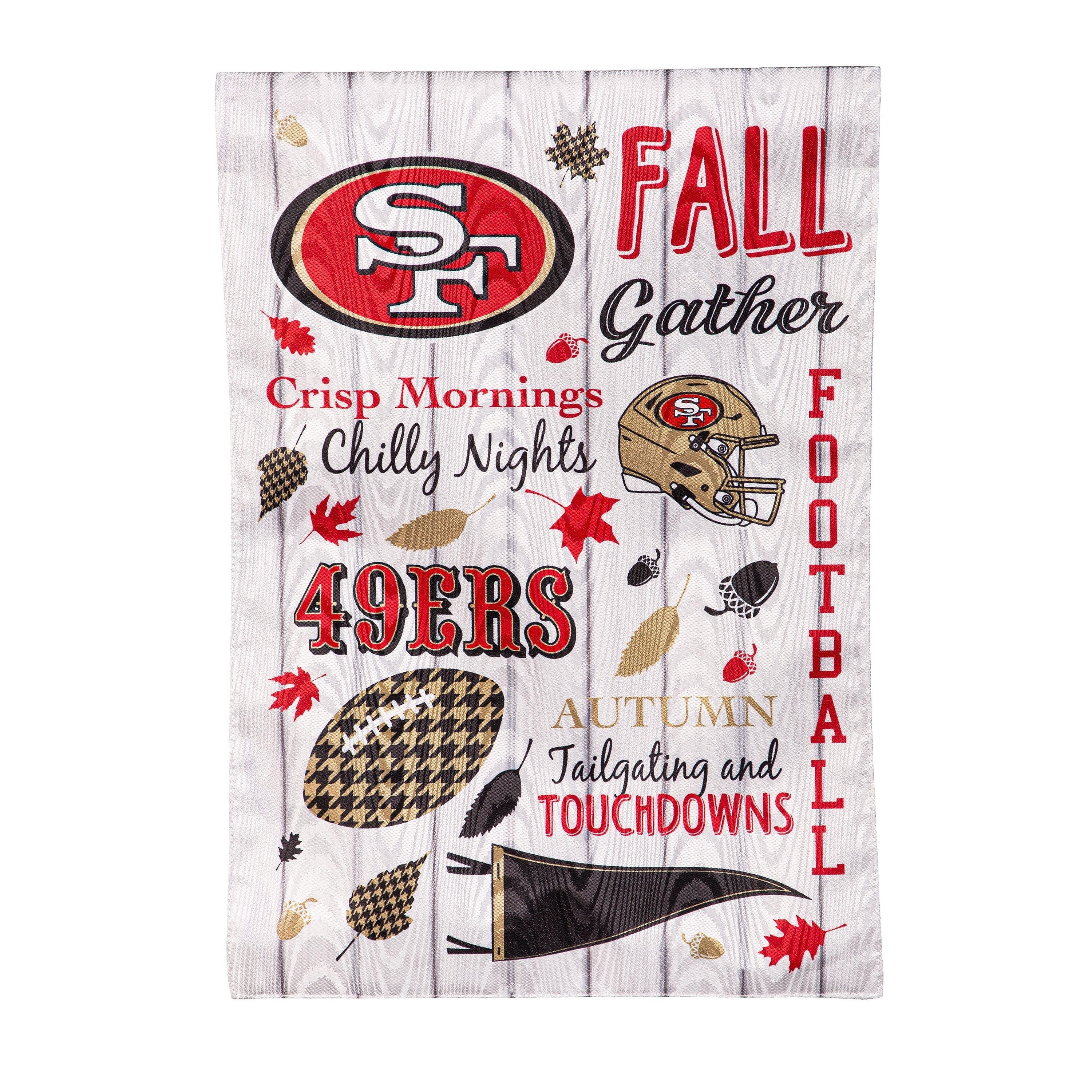 San Francisco 49ers, Moire Flag, GDN, Fall Seasonal