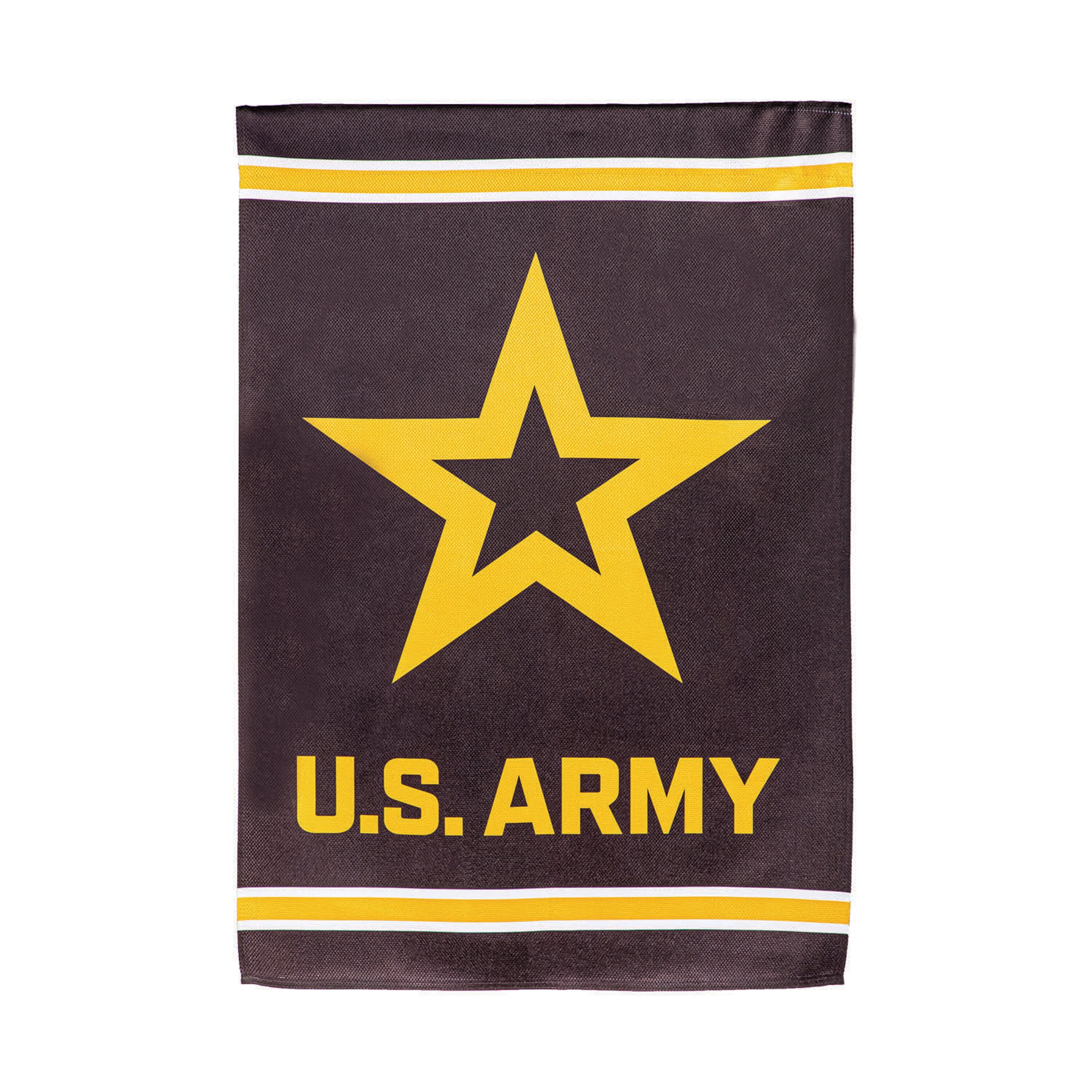 Embossed Suede Flag, GDN Size, Army