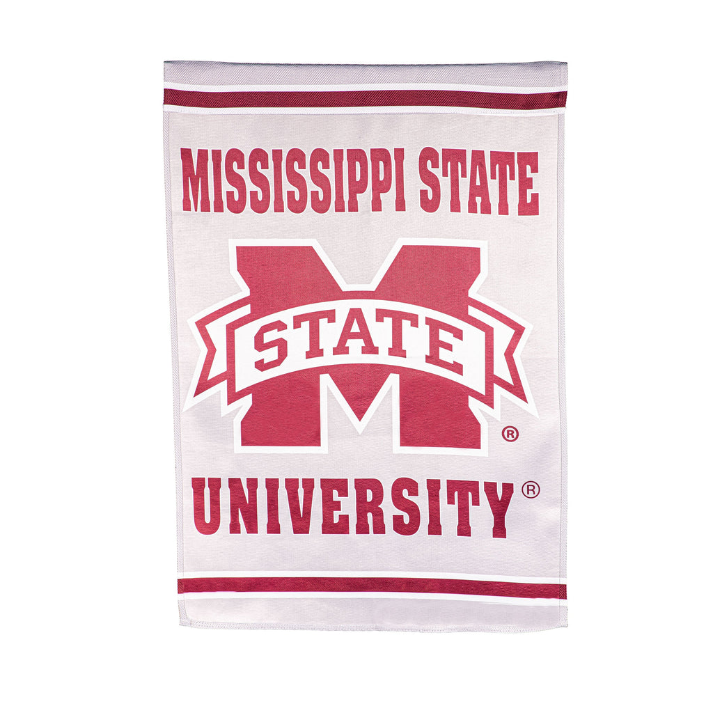 Embossed Suede Flag, House Size, Mississippi State University