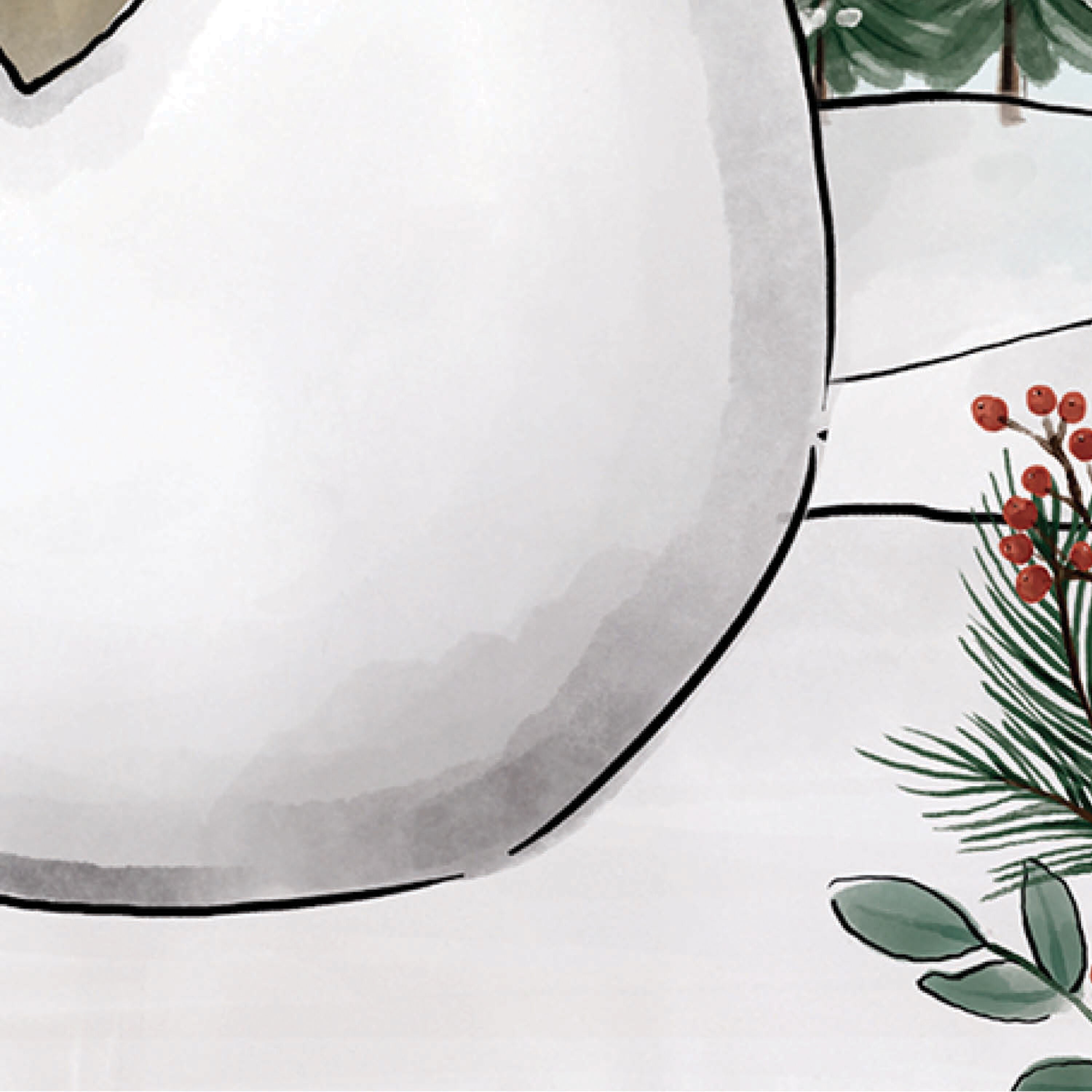 Snowman Applique Garden Flag