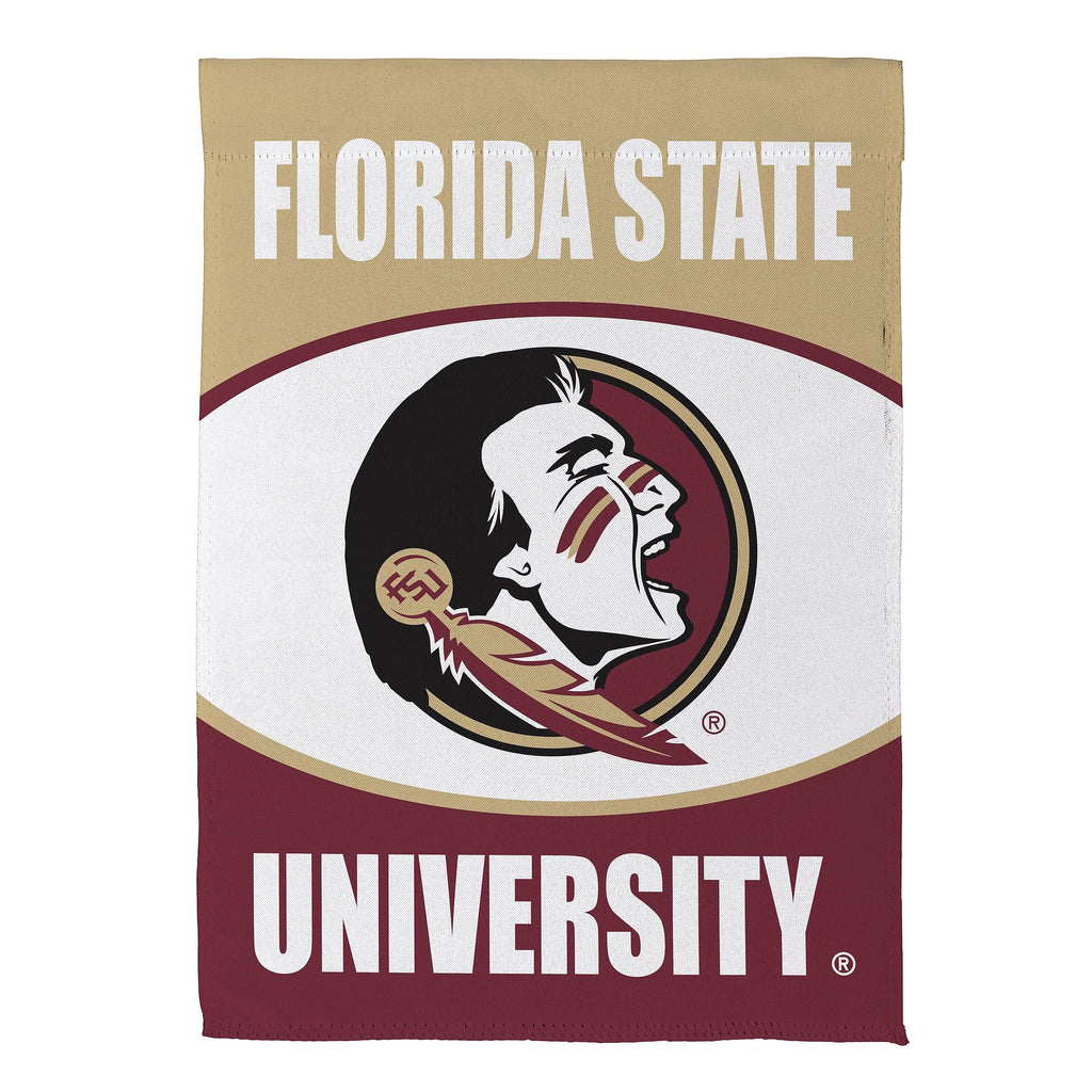 Florida State University Suede Garden Flag
