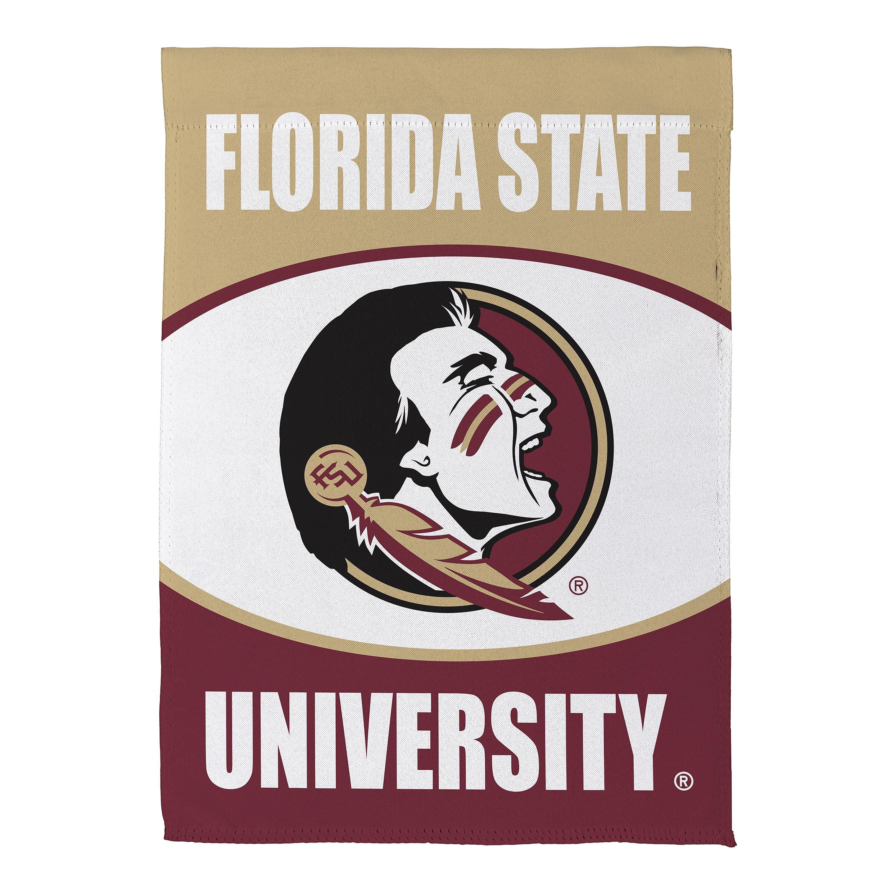 Florida State University Suede Garden Flag