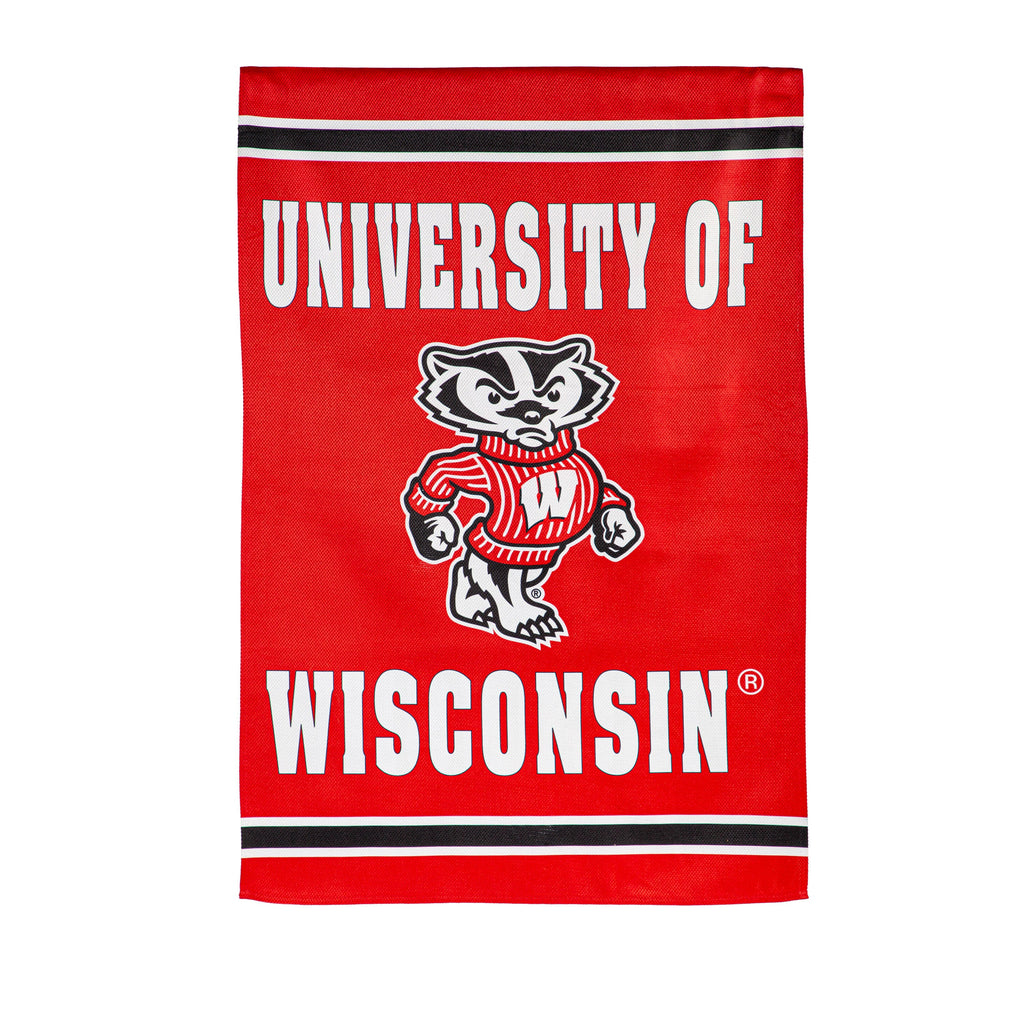 Embossed Suede Flag, GDN Size, University of Wisconsin-Madison