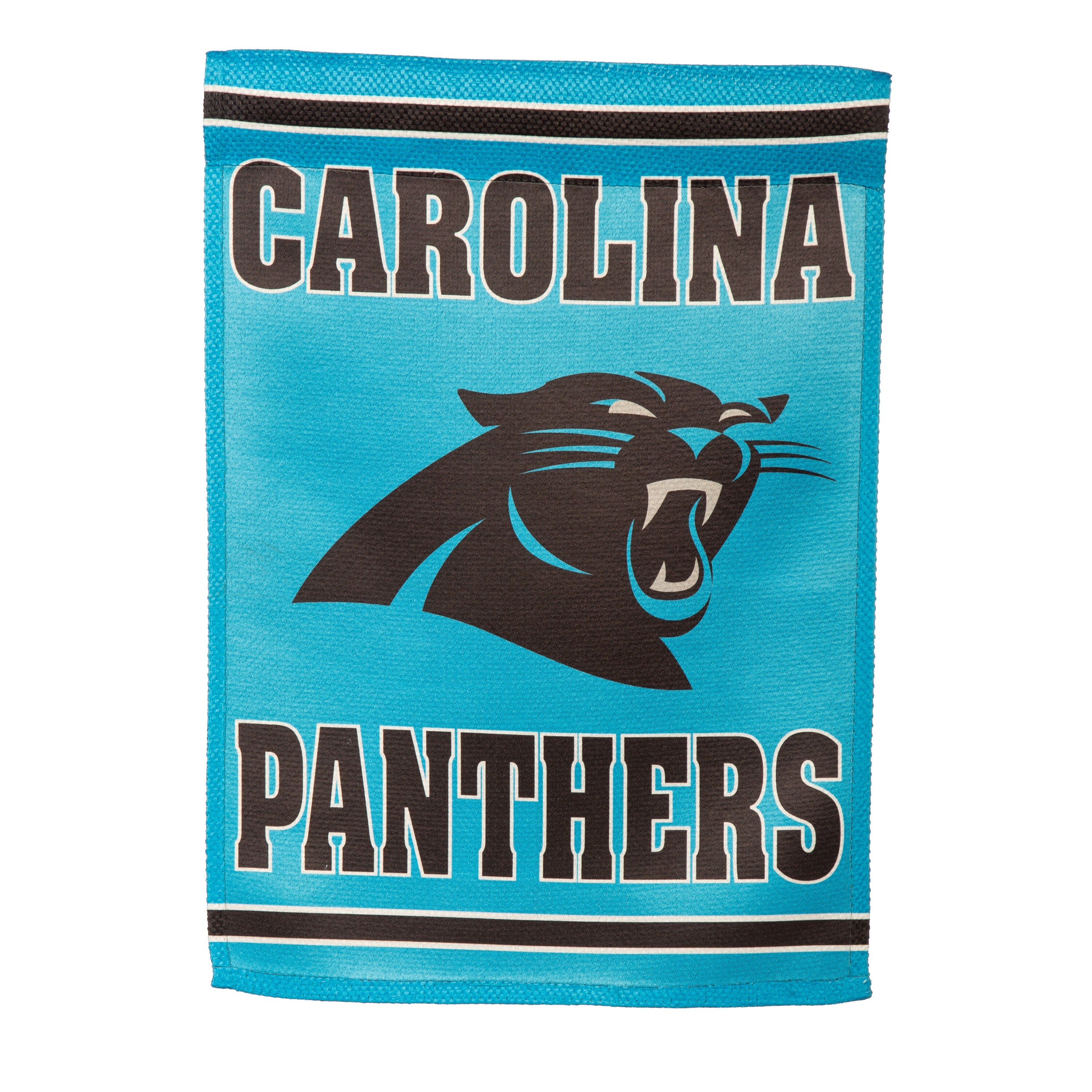 Embossed Suede Flag, GDN Size, Carolina Panthers
