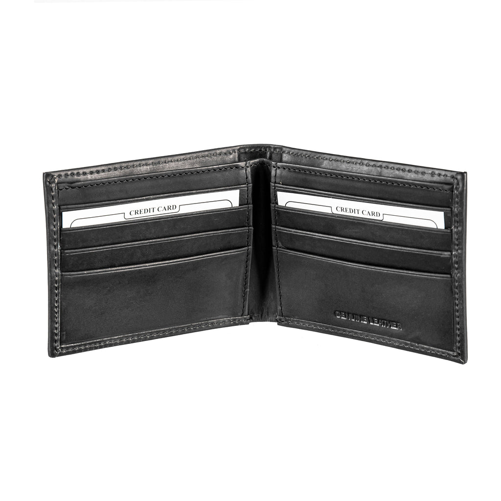 Bi-Fold Wallet, Black, South Carolina State Flag Logo