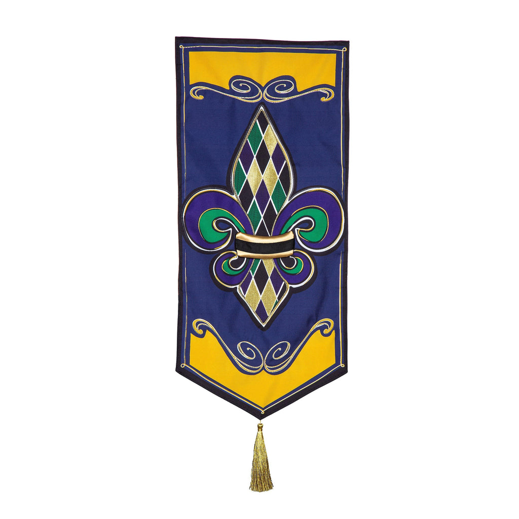 Fleur de Lis Everlasting Impression Garden Flag