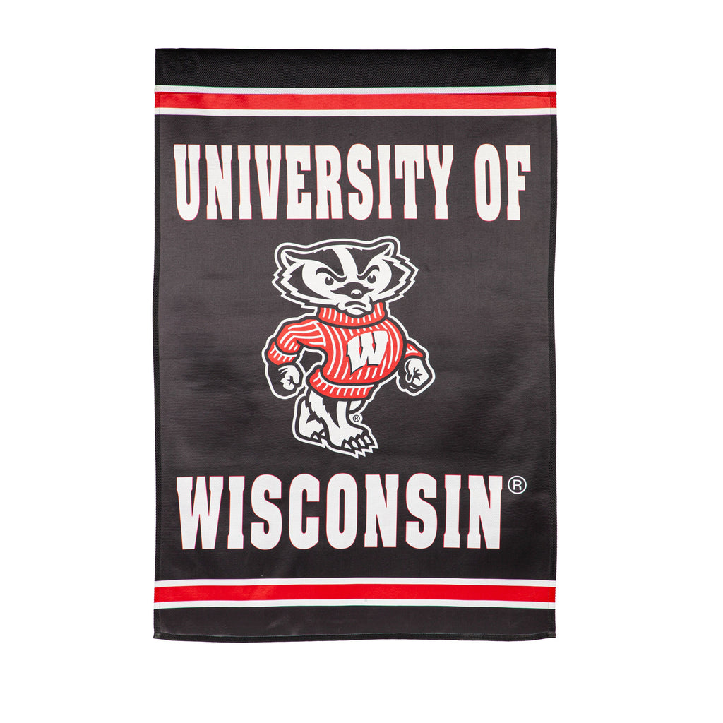 Embossed Suede Flag, GDN Size, University of Wisconsin-Madison