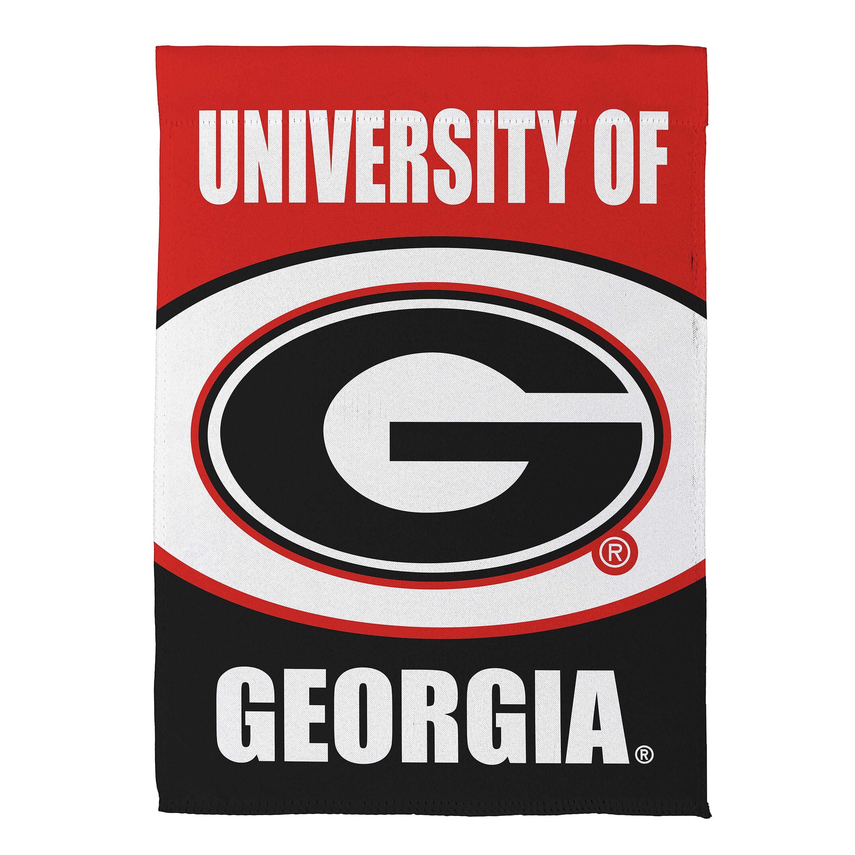 University of Georgia Suede Garden Flag