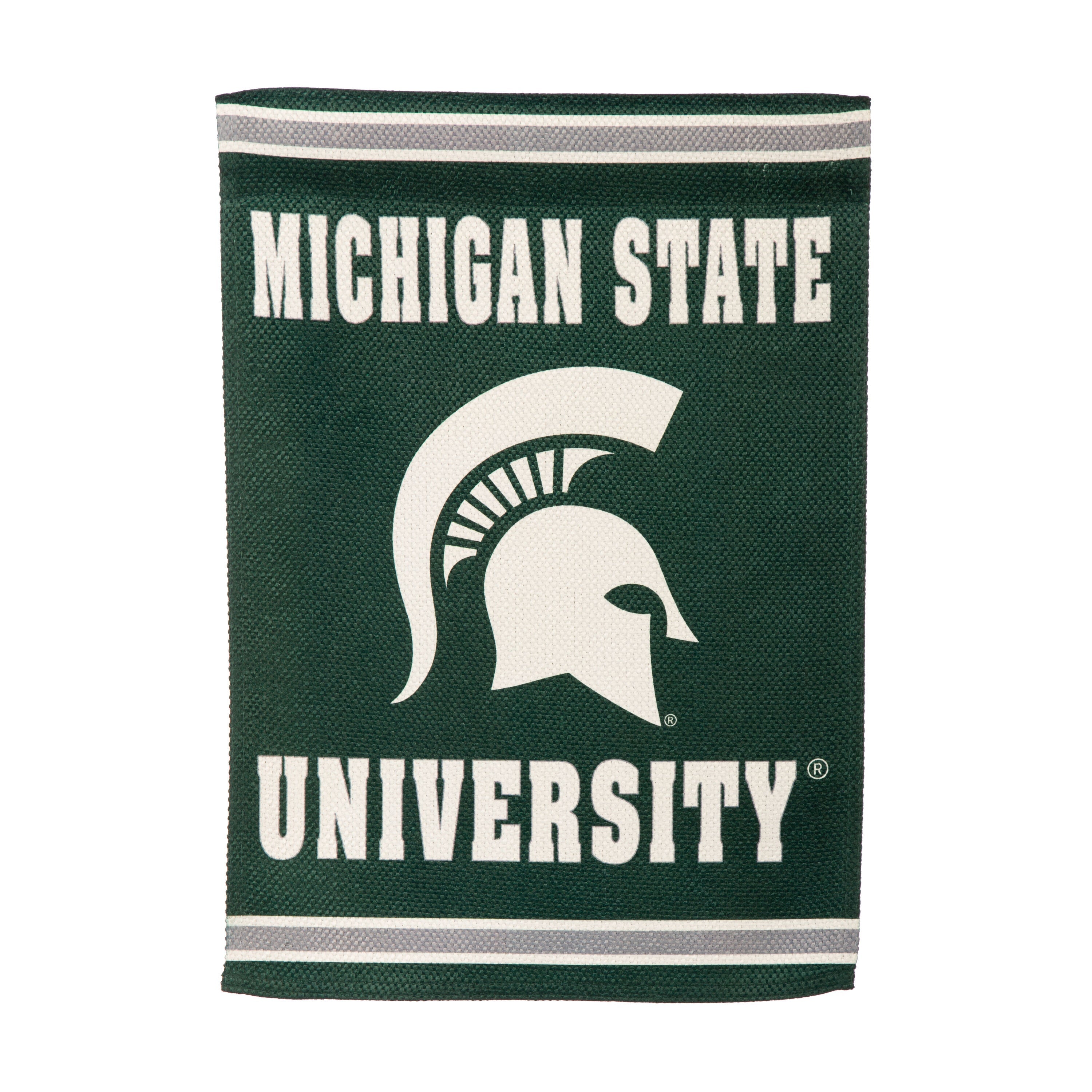 Embossed Suede Flag, GDN Size, Michigan State University