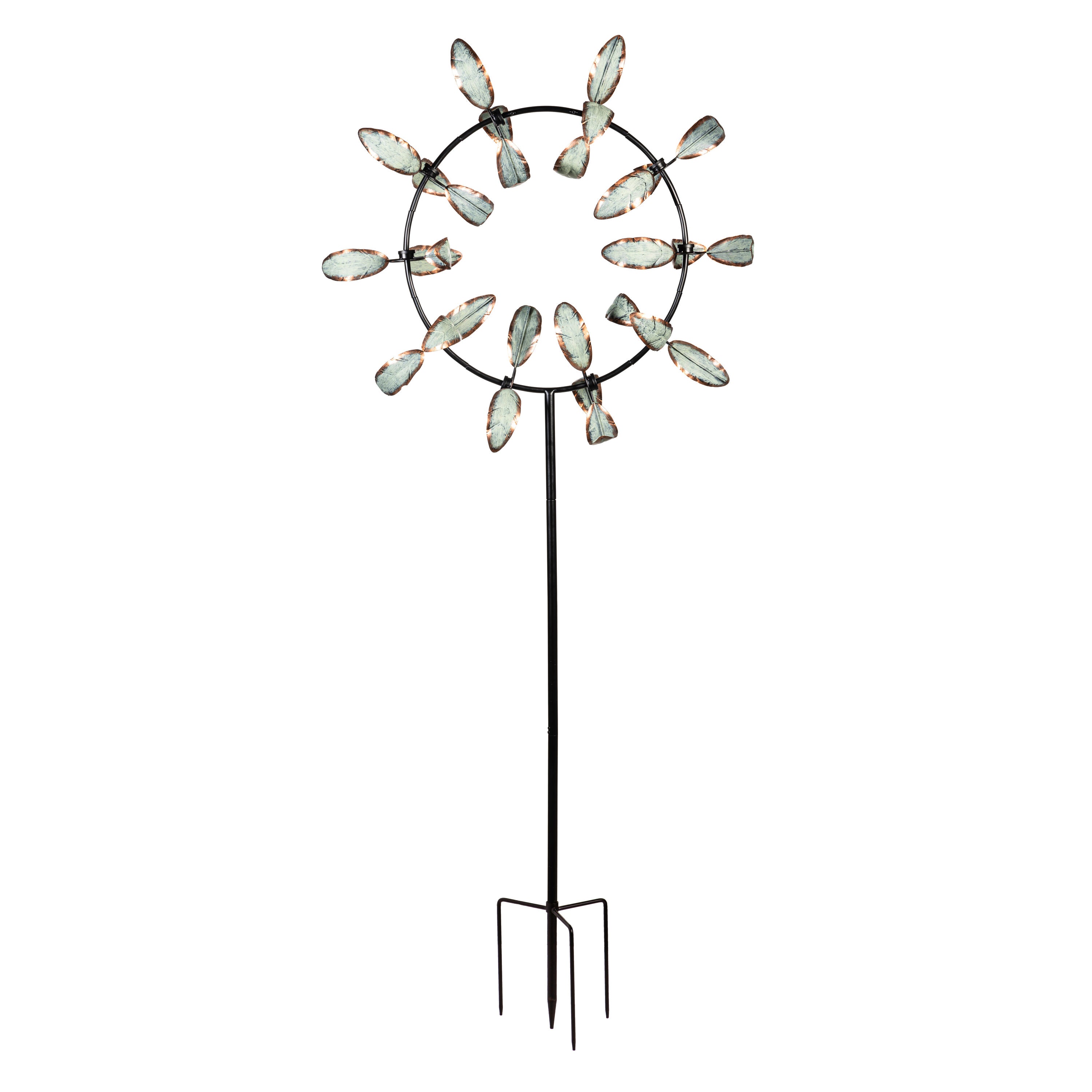 Metal Pinwheel Prism Spinner 91"H
