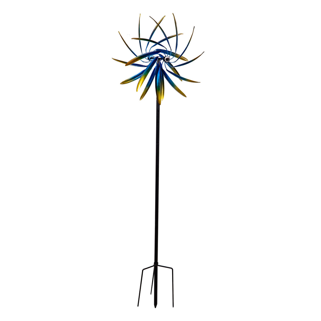 Metal Whirlwind Wonder Wind Spinner 75"H