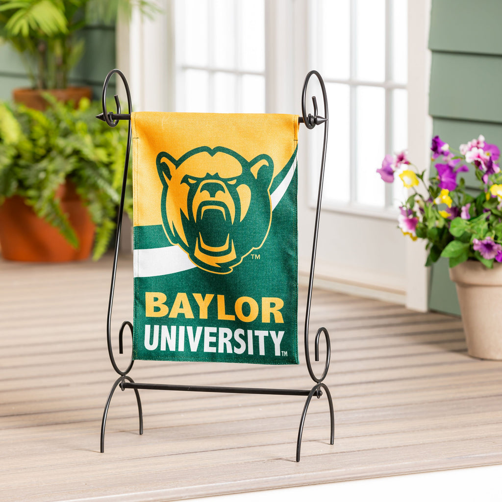 Baylor University Burlap Flag GDN Size