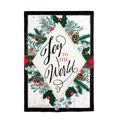 Joy to the World Applique Garden Flag