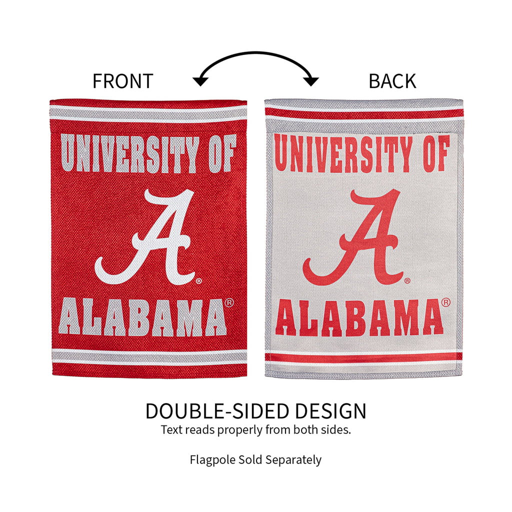 Embossed Suede Flag, GDN Size, University of Alabama