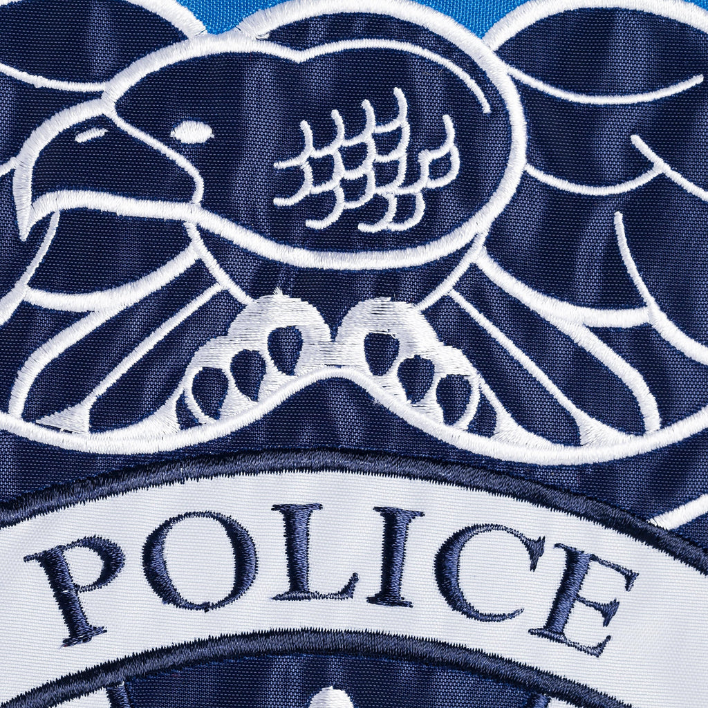 Police Department Garden Applique Flag