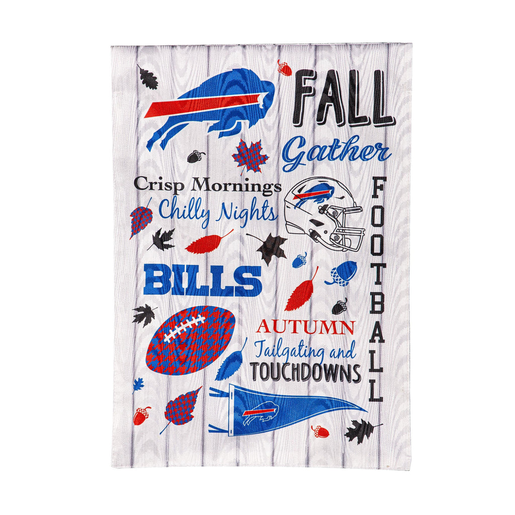 Buffalo Bills, Moire Flag, GDN, Fall Seasonal