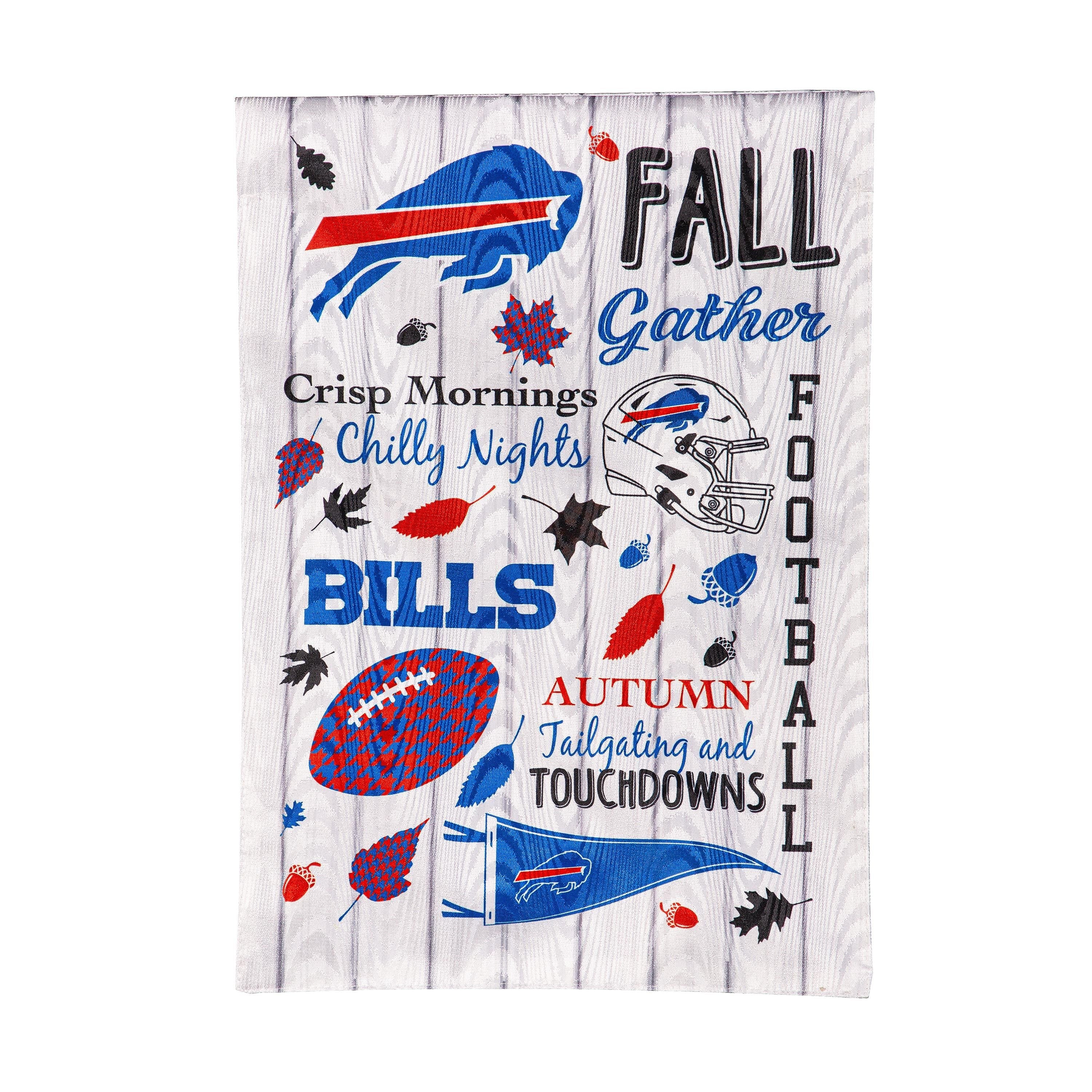 Buffalo Bills, Moire Flag, GDN, Fall Seasonal