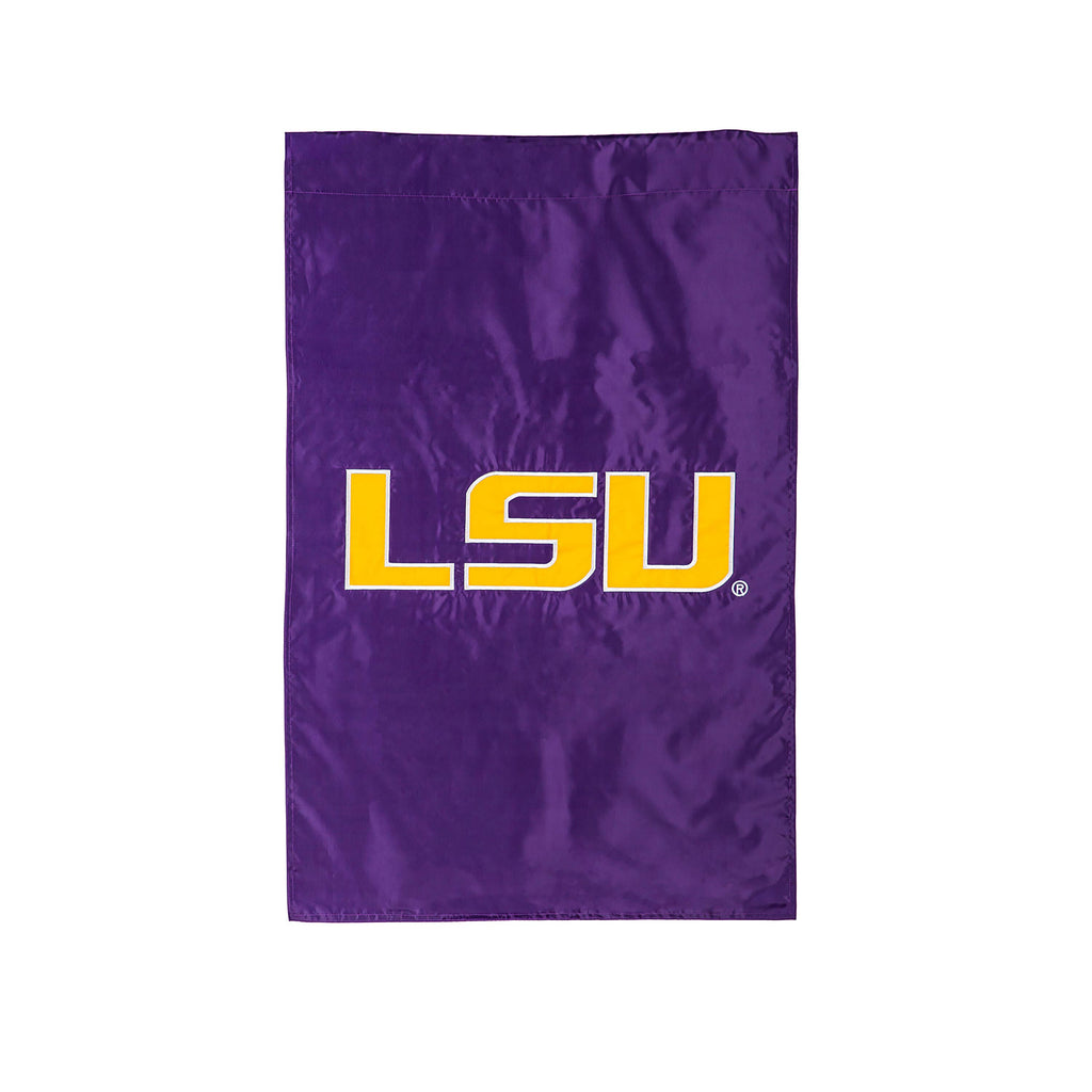 Louisiana State University Applique House Flag