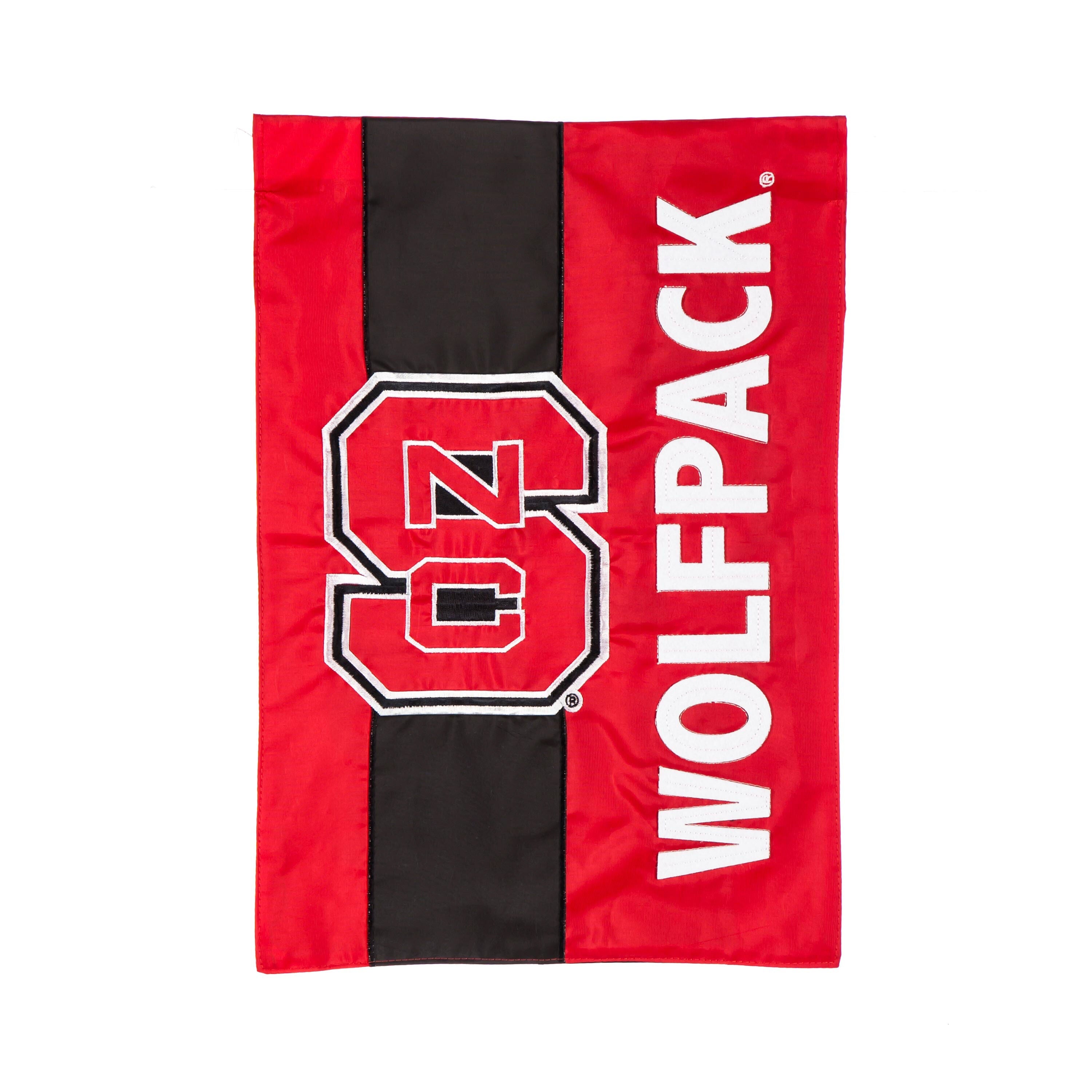 North Carolina State Embellished Garden Flag