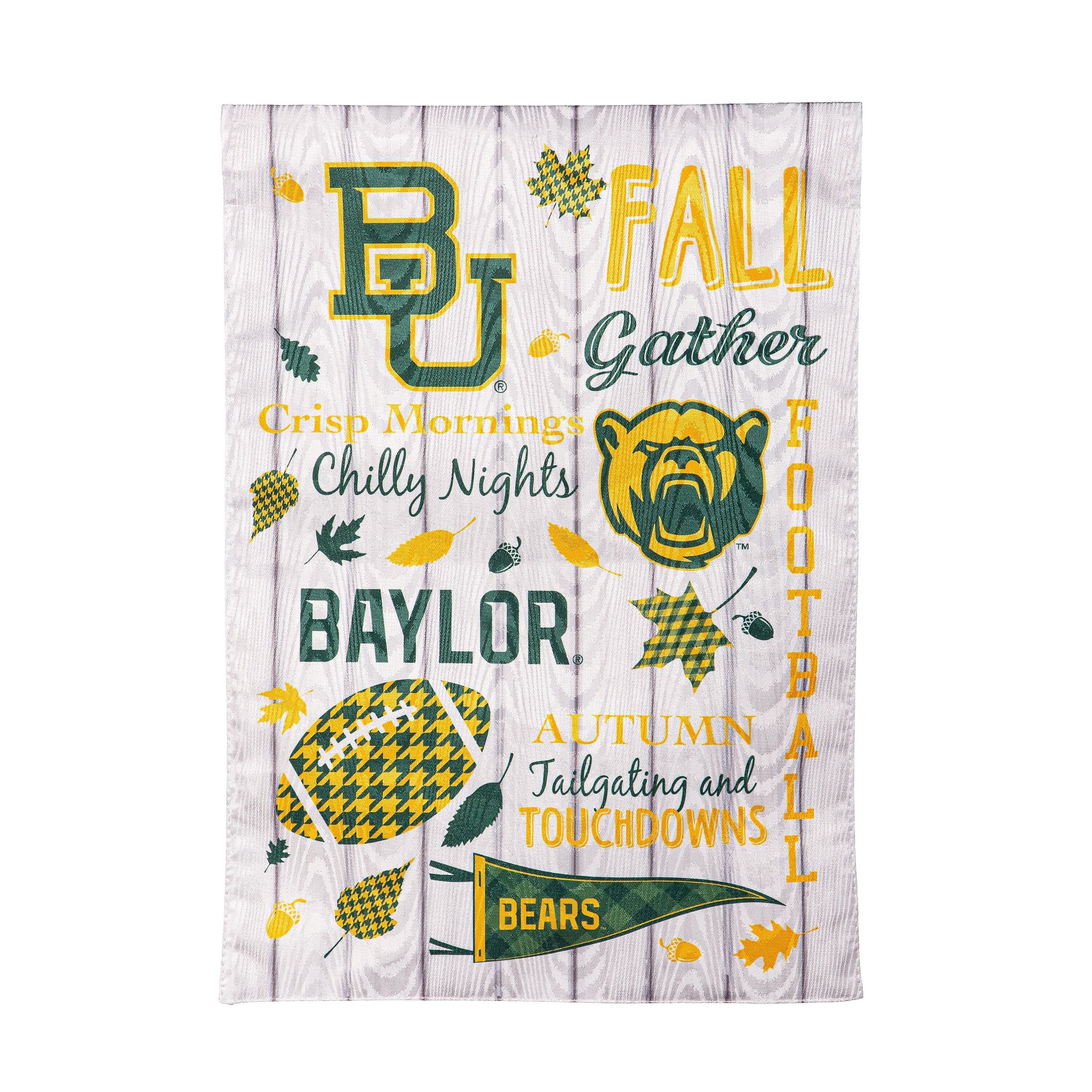 Baylor University, Moire Flag, GDN, Fall Seasonal