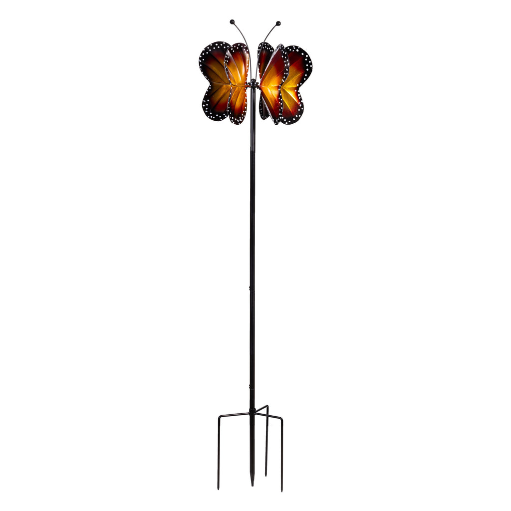 Butterfly Wings In the Wind Wind Spinner 65"H