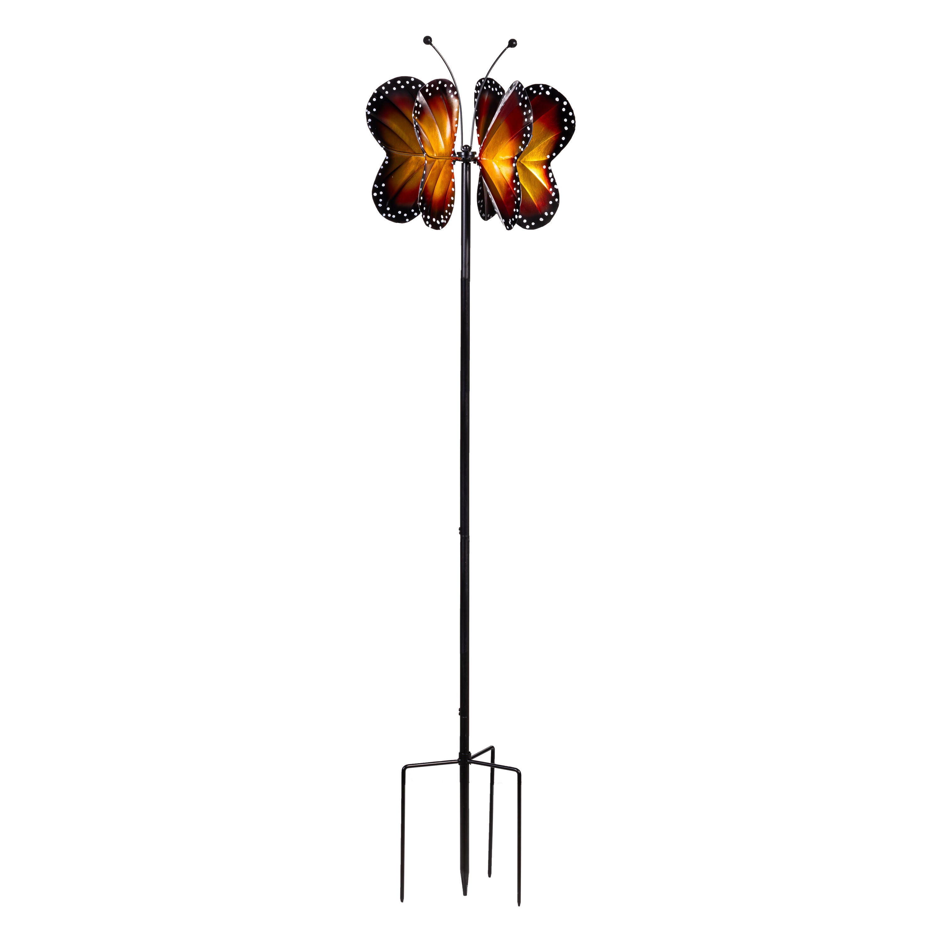 Butterfly Wings In the Wind Wind Spinner 65"H