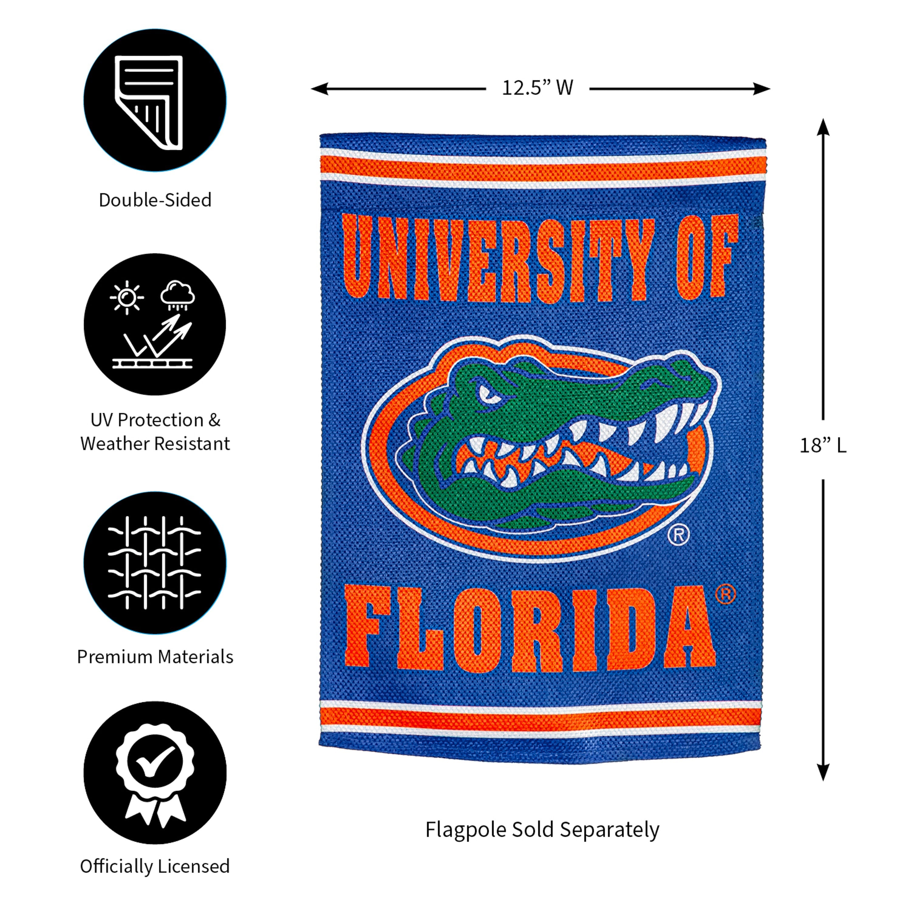 Embossed Suede Flag, GDN Size, University of Florida