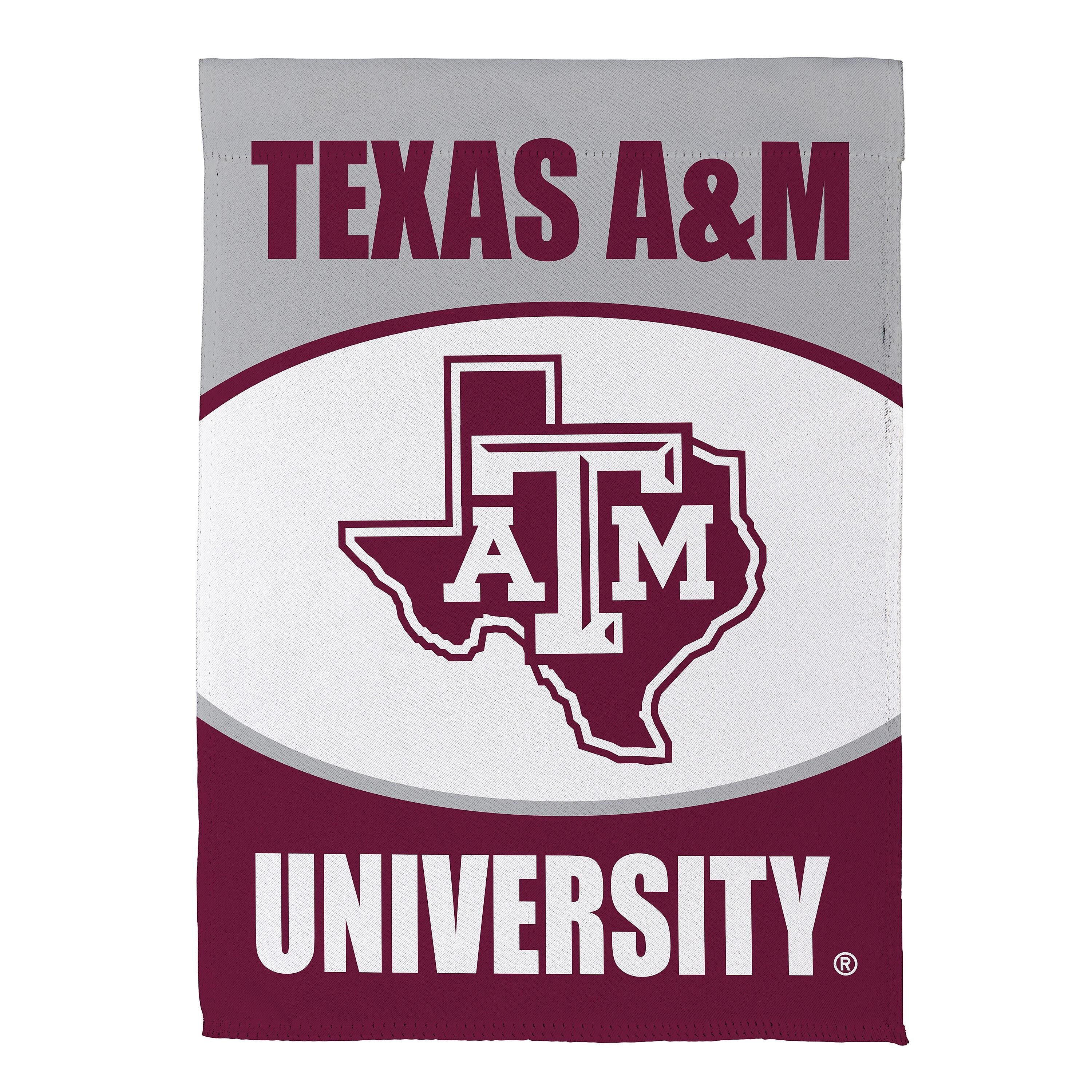 Texas A&M Suede Garden Flag