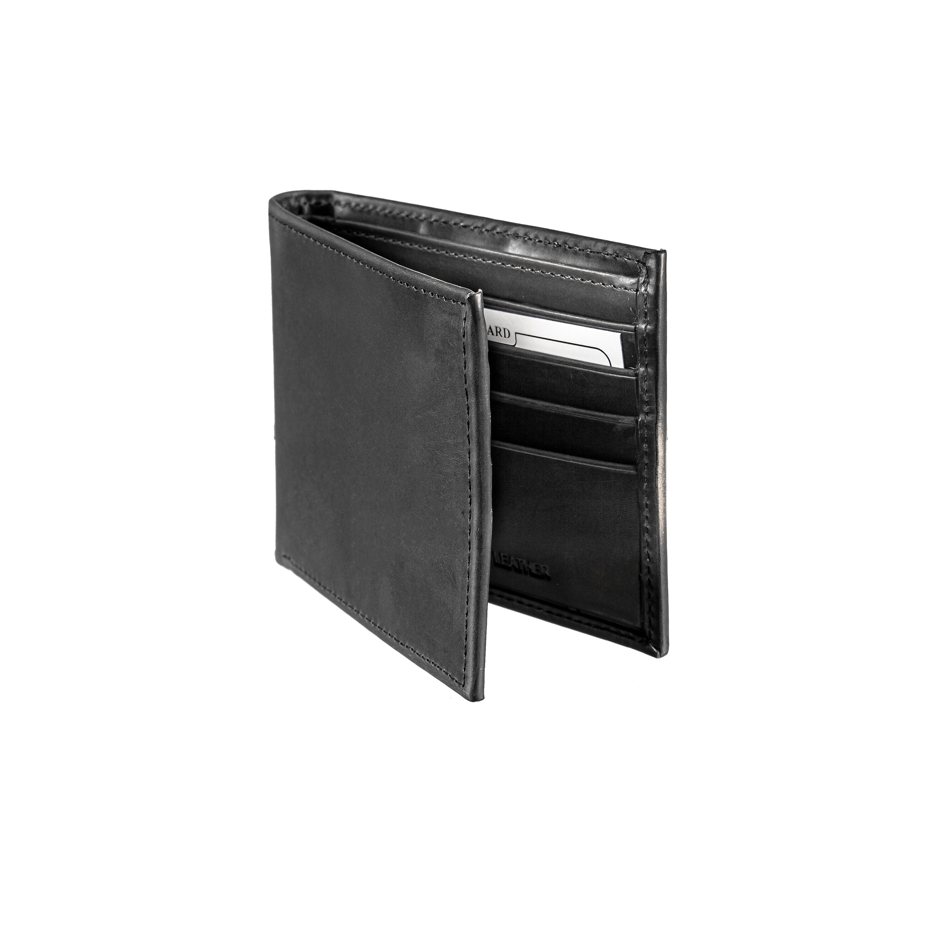 Bi-Fold Wallet, Black, South Carolina State Flag Logo