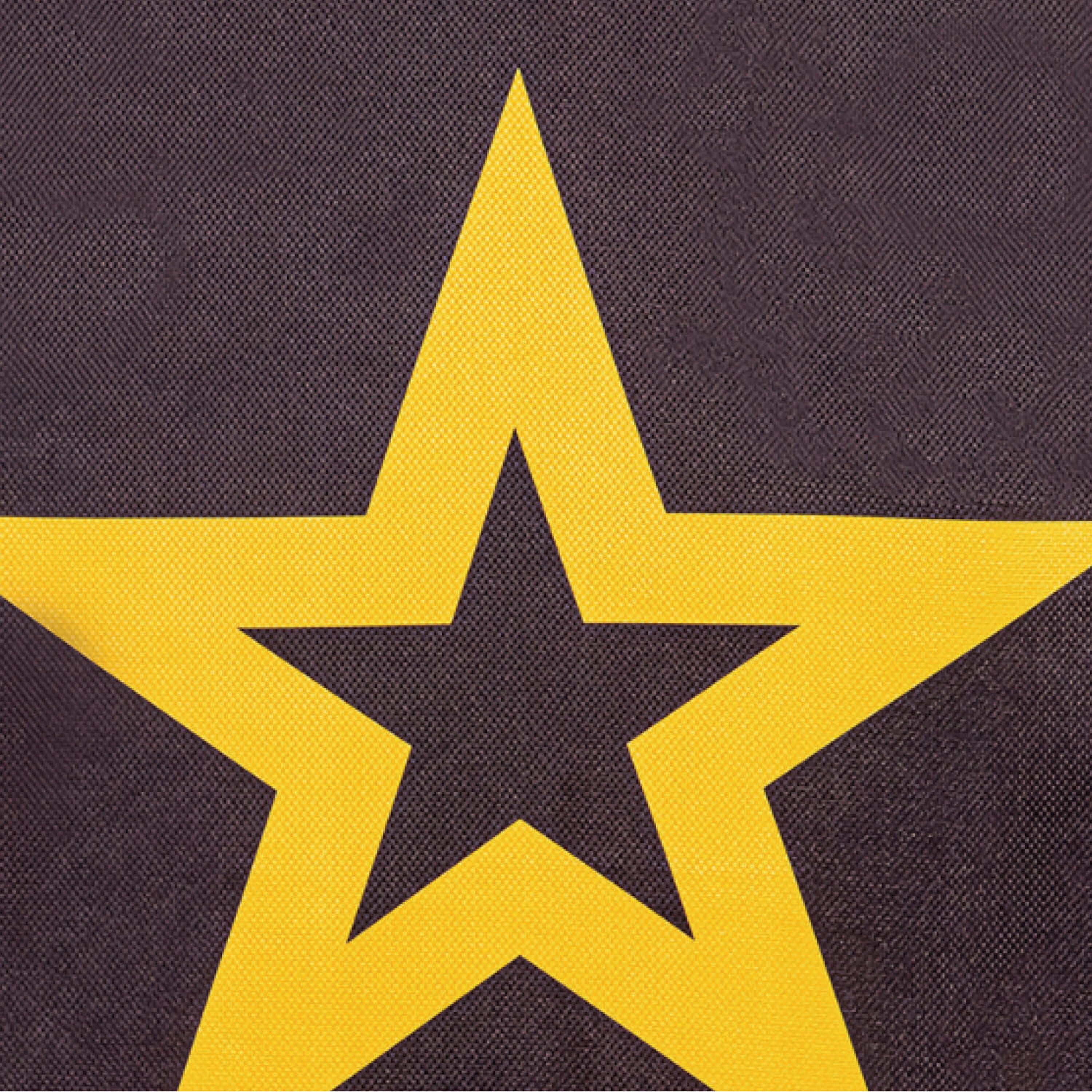 Embossed Suede Flag, GDN Size, Army