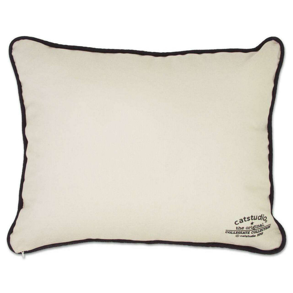 Arkansas, University of Collegiate Hand-Embroidered Pillow