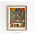 At Midnight Art Print - 8.5 X 11
