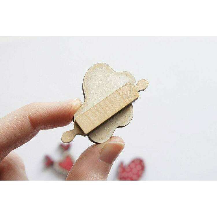 Baking Pastries Brooches Set of 3 by Laliblue