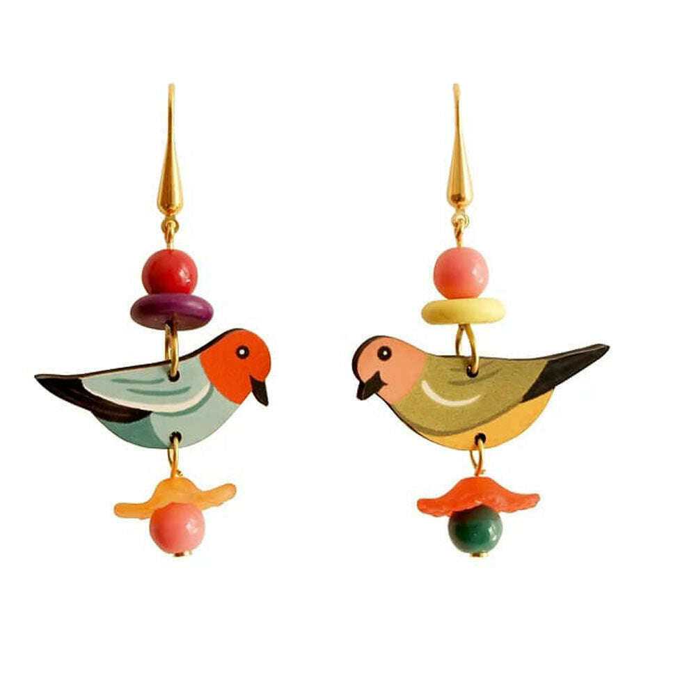 Bird Earrings by Laliblue
